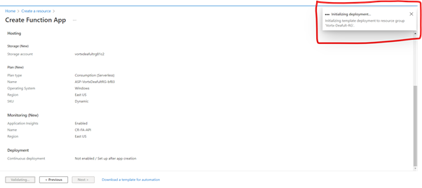 How to Create Microsoft Azure Function App using Azure Cloud Portal